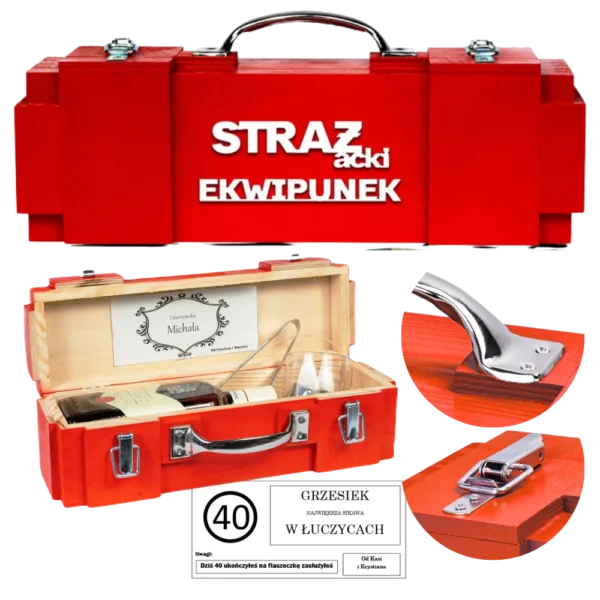 STRAŻacki EKWIPUNEK Personalizowany prezent dla strażaka OSP