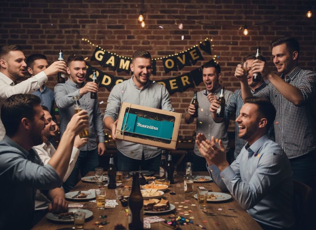 skrzynka maszlitra prezent dla mężczyzny