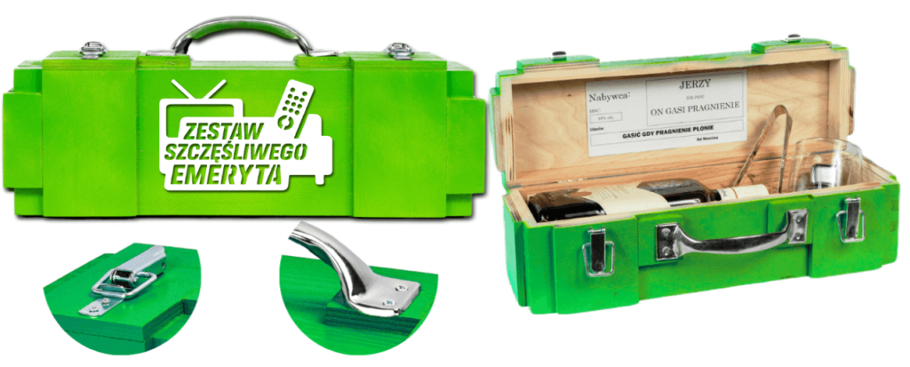 Prezent na zakończenie kariery zawodowej – skrzynka z możliwością personalizacji