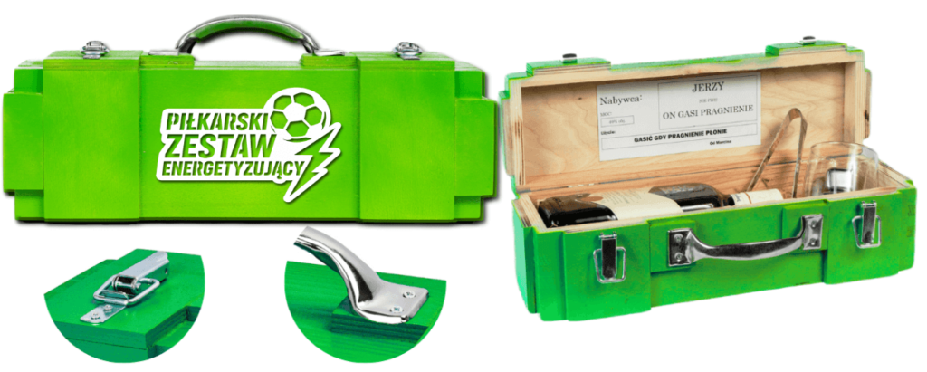 Ekskluzywna skrzynka na whisky – Prezent dla fana piłki nożnej