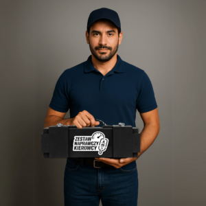 Prezent dla kierowcy tira na urodziny – Zestaw Naprawczy z whisky