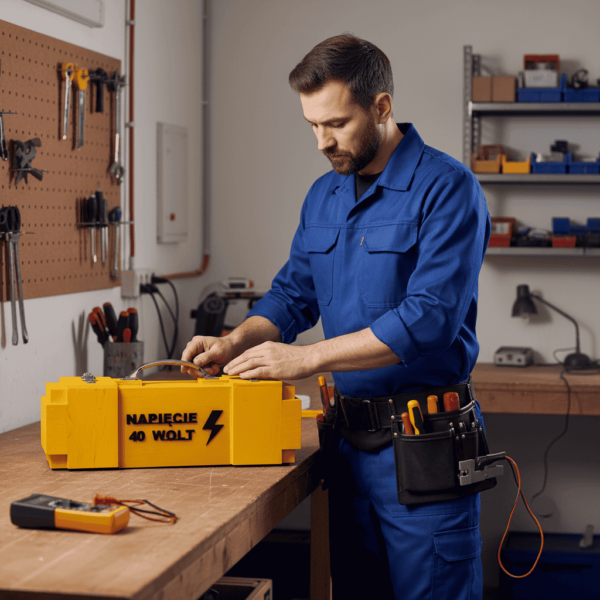 Praktyczny prezent dla elektryka NAPIĘCIE 40 WOLT ZESTAW VIP