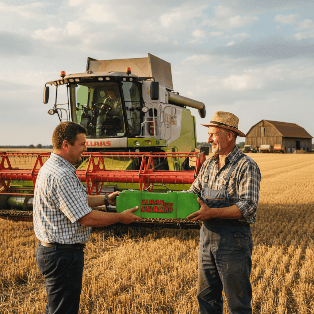 Drewniana skrzynka na whisky – prezent dla rolnika na urodziny