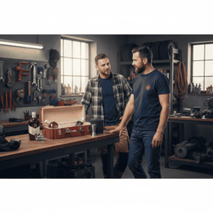 Drewniana skrzynka na whisky – elegancki prezent dla mechanika