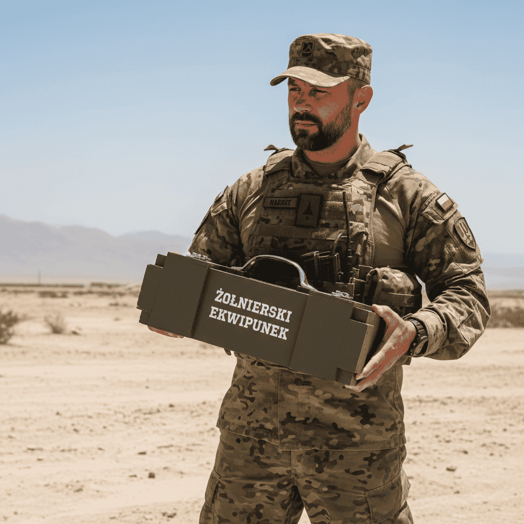 Skrzynka na alkohol dla żołnierza – personalizowany prezent wojskowy