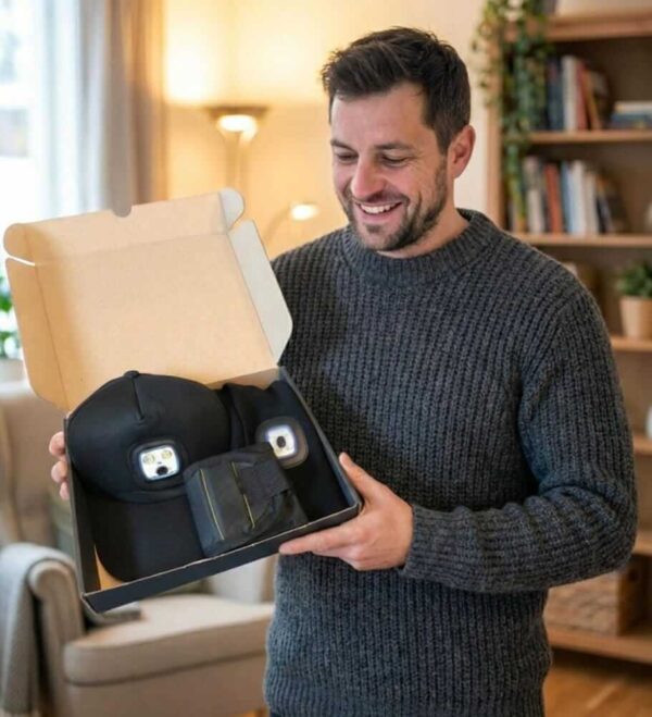 Gadżety Elektroniczne dla Faceta: Czapki USB i Opaska Magnetyczna (Zestaw) C06