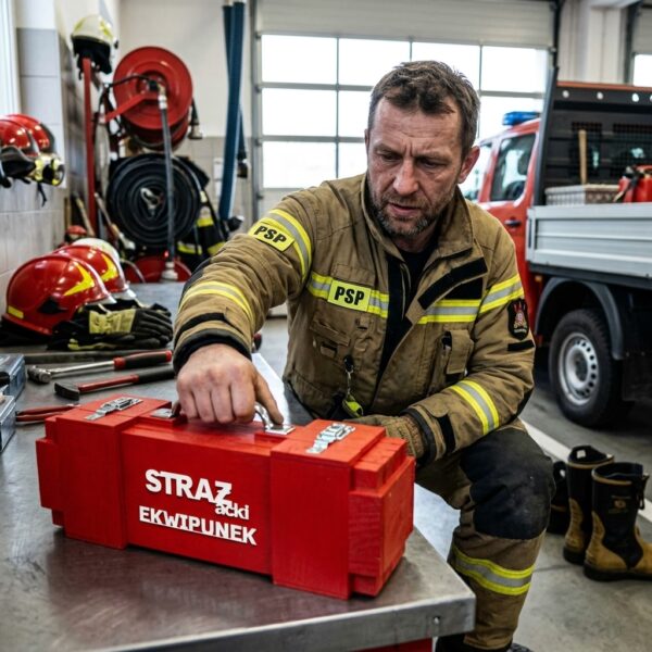 STRAŻacki EKWIPUNEK Personalizowany prezent dla strażaka OSP