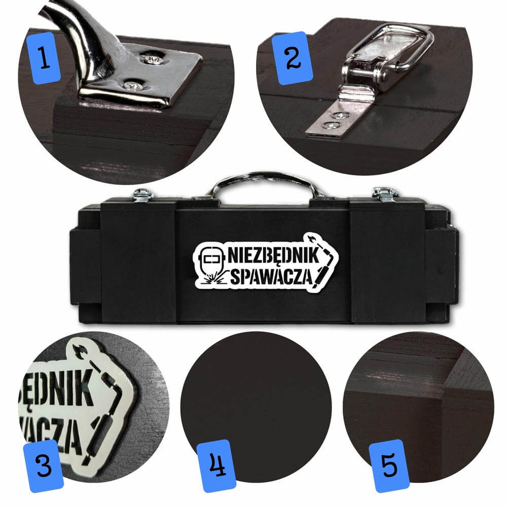 Gadżet dla spawacza – Personalizowana Skrzynka na alkohol – NIEZBĘDNIK SPAWACZA - ZESTAW PREMIUM 14 Gadżet dla spawacza – Personalizowana Skrzynka na alkohol – NIEZBĘDNIK SPAWACZA - ZESTAW PREMIUM 13