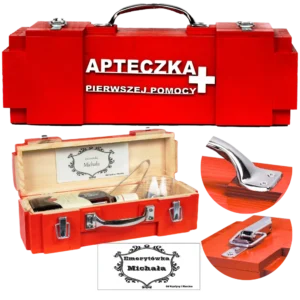 Apteczka skrzynka na alkohol prezent dla pielęgniarki i lekarza Can-Bar