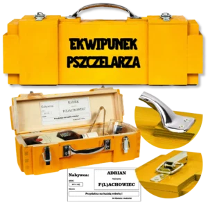 Gadżet dla pszczelarza Skrzynka Kuferek Ekwipunek Pszczelarza Can-Bar
