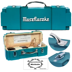 Maszflaszke skrzynka na alkohol prezent dla fana elektronarzędzi Can-Bar