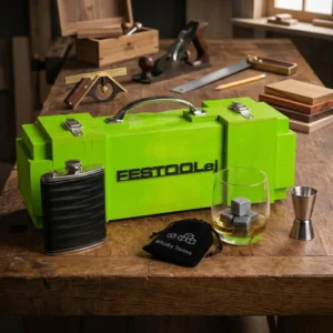 Skrzynka na alkohol FESTOOLej Zestaw Premium fajne gadżety dla majsterkowicza Can-Bar